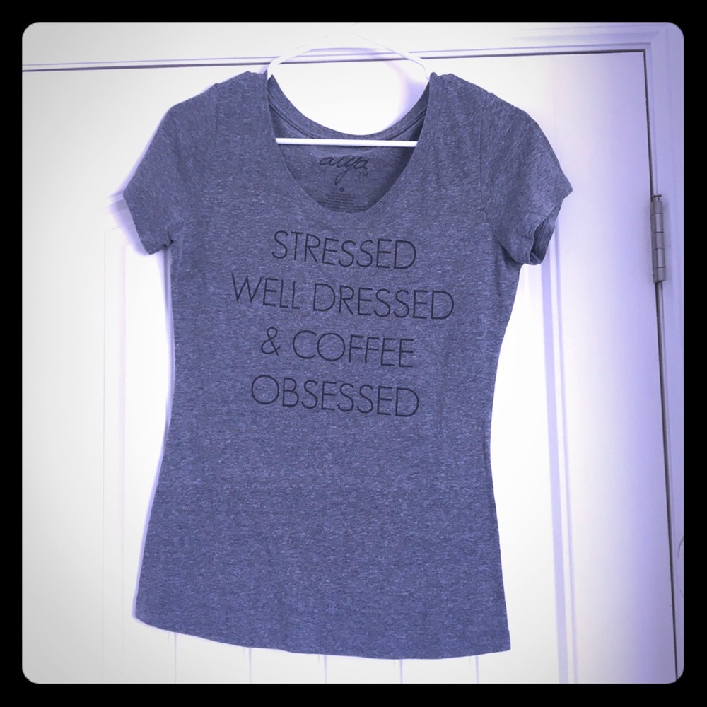 Stressed and coffee♥️